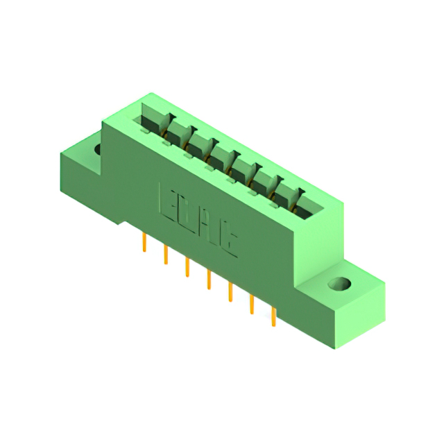 CONN EDGE DUAL FMALE 14POS 0.156