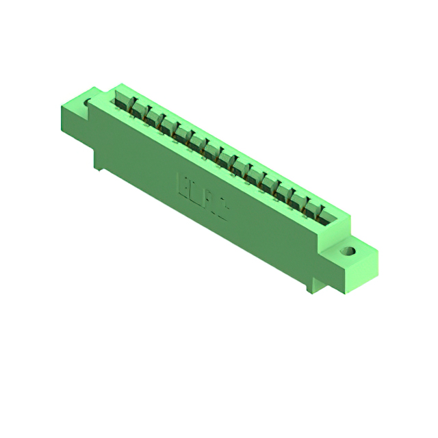 CONN EDGE SGL FMALE 14POS 0.156