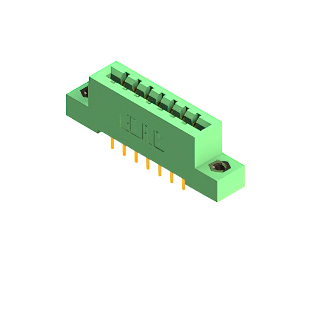 CONN EDGE DUAL FMALE 14POS 0.156