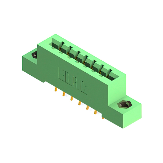 CONN EDGE DUAL FMALE 14POS 0.156