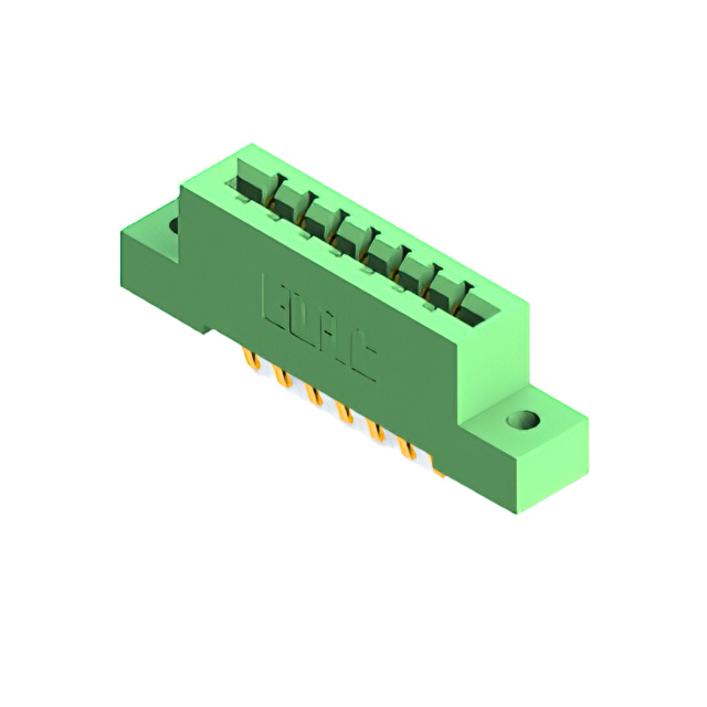 CONN EDGE DUAL FMALE 14POS 0.156