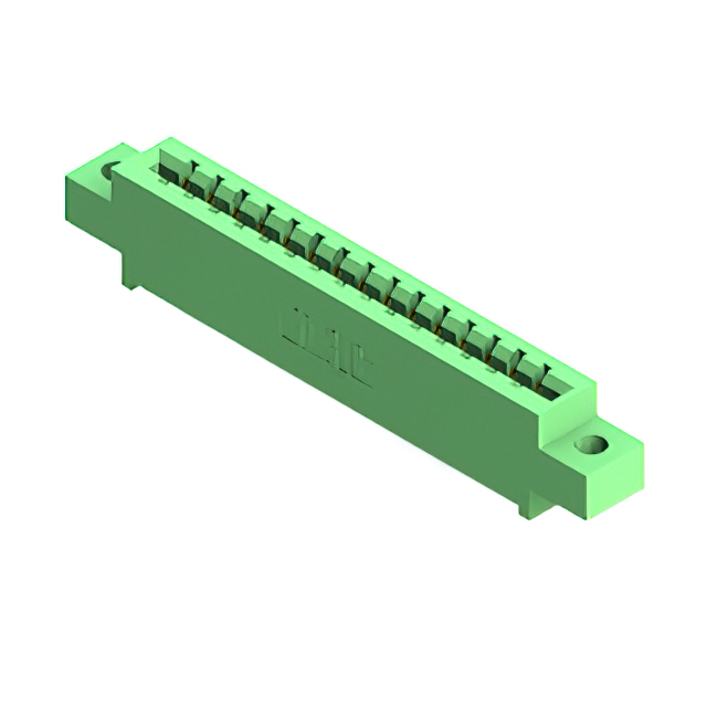 CONN EDGE SGL FMALE 15POS 0.156