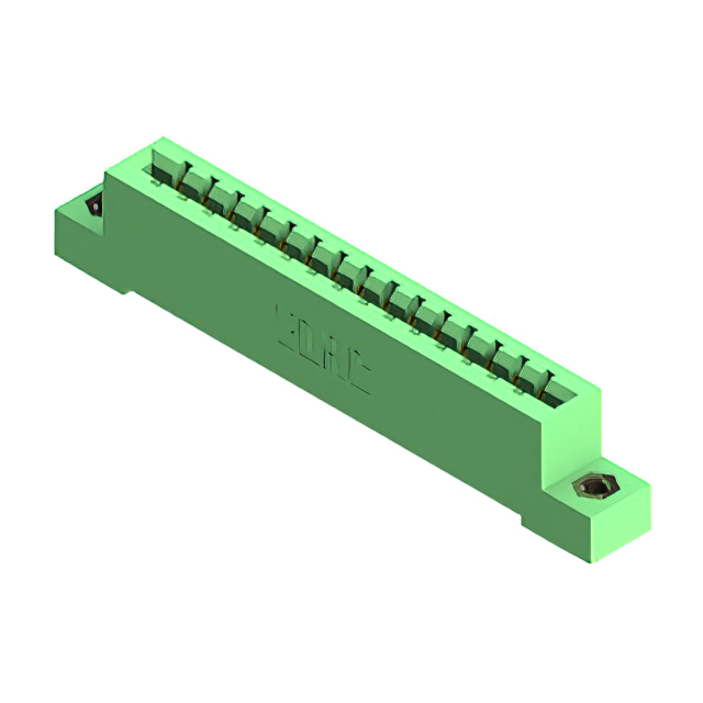 CONN EDGE SGL FMALE 15POS 0.156