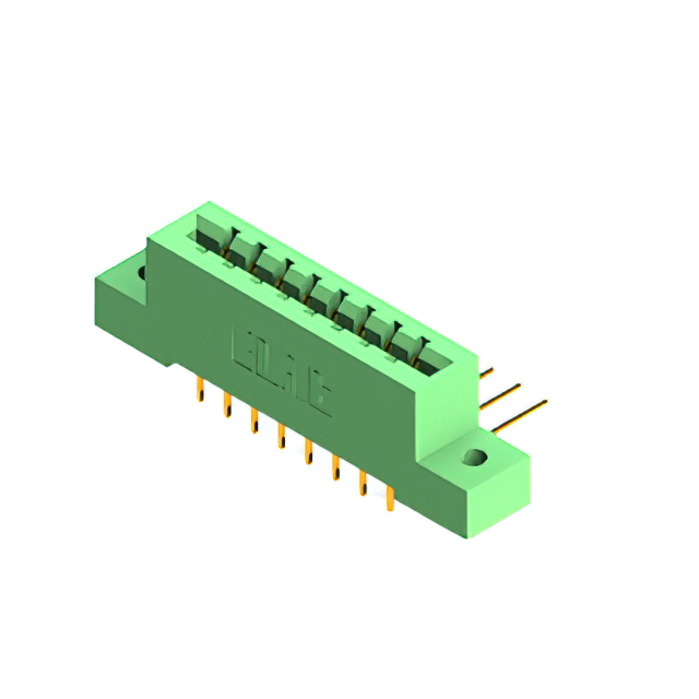 CONN EDGE DUAL FMALE 16POS 0.156