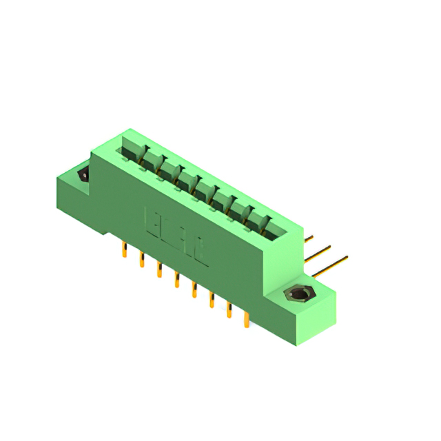 CONN EDGE DUAL FMALE 16POS 0.156