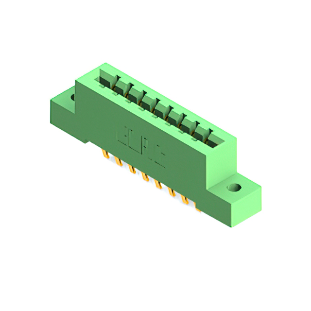 CONN EDGE DUAL FMALE 16POS 0.156