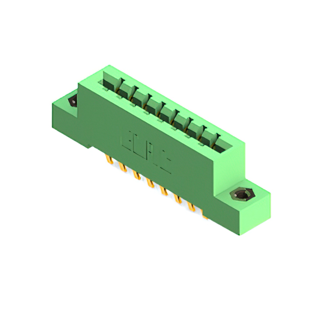 CONN EDGE DUAL FMALE 16POS 0.156