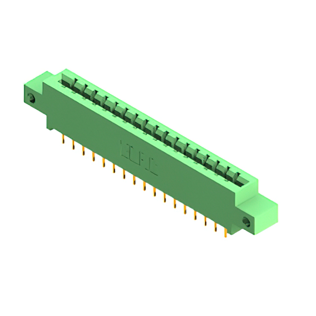 CONN EDGE SGL FMALE 17POS 0.156
