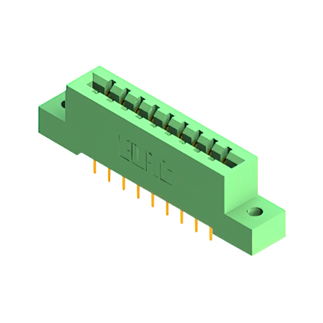 CONN EDGE DUAL FMALE 18POS 0.156