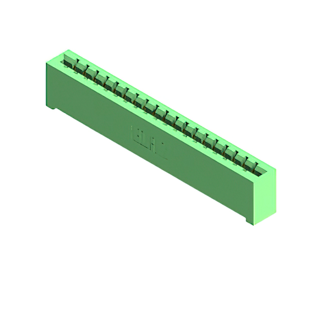 CONN EDGE SGL FMALE 19POS 0.156