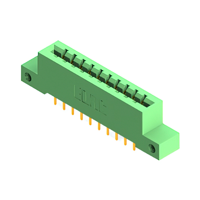 CONN EDGE DUAL FMALE 20POS 0.156