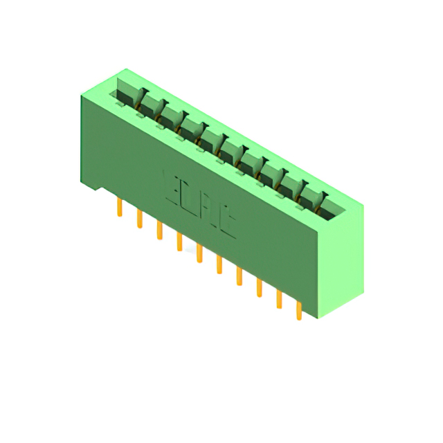 CONN EDGE DUAL FMALE 20POS 0.156