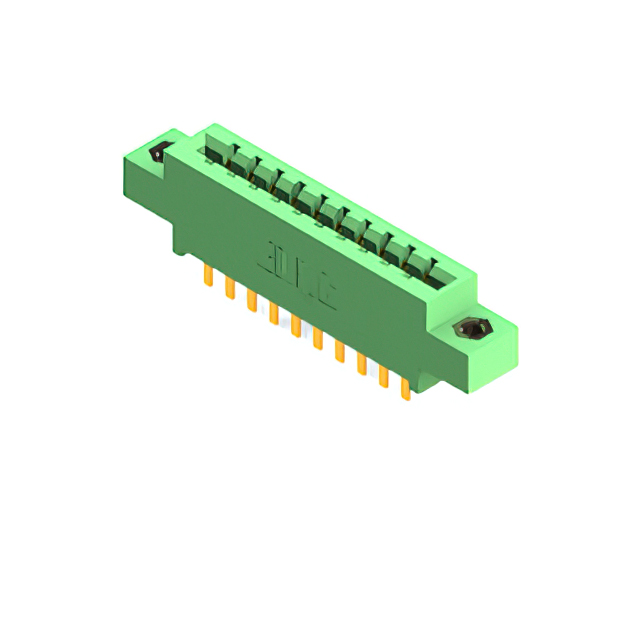 CONN EDGE DUAL FMALE 20POS 0.156