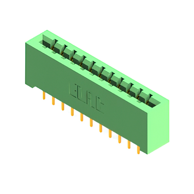 CONN EDGE DUAL FMALE 22POS 0.156