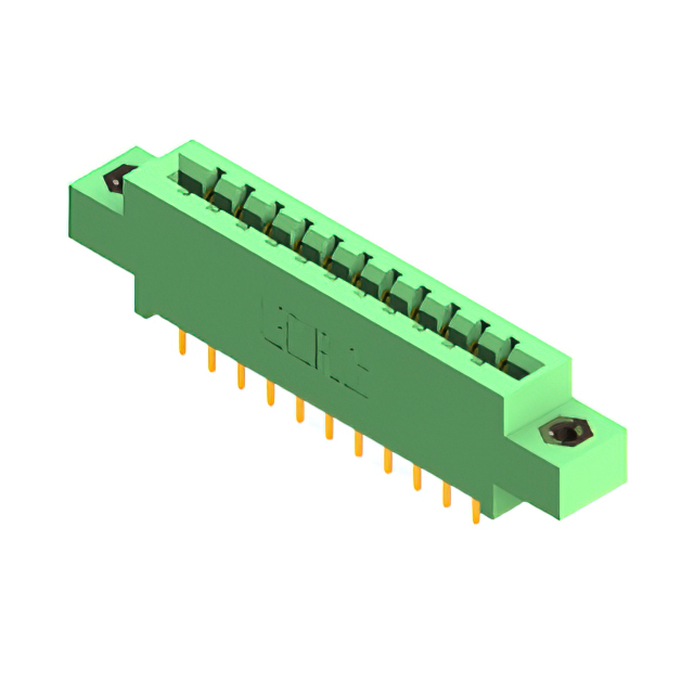 CONN EDGE DUAL FMALE 22POS 0.156