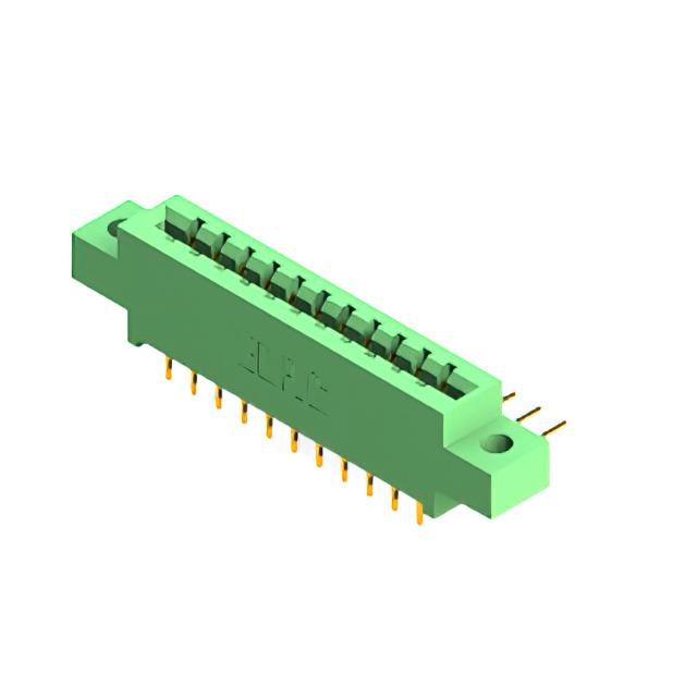 CONN EDGE DUAL FMALE 22POS 0.156