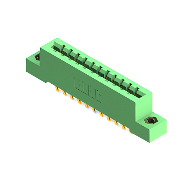 CONN EDGE DUAL FMALE 22POS 0.156
