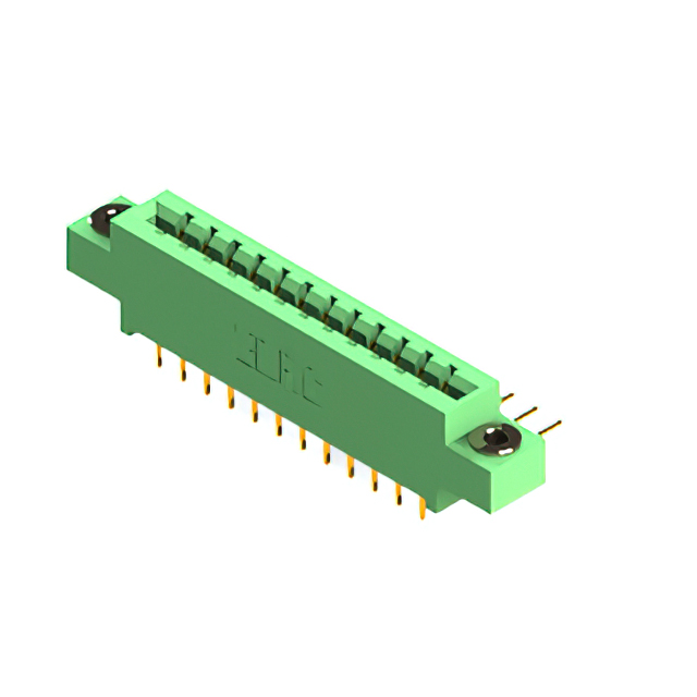CONN EDGE DUAL FMALE 24POS 0.156