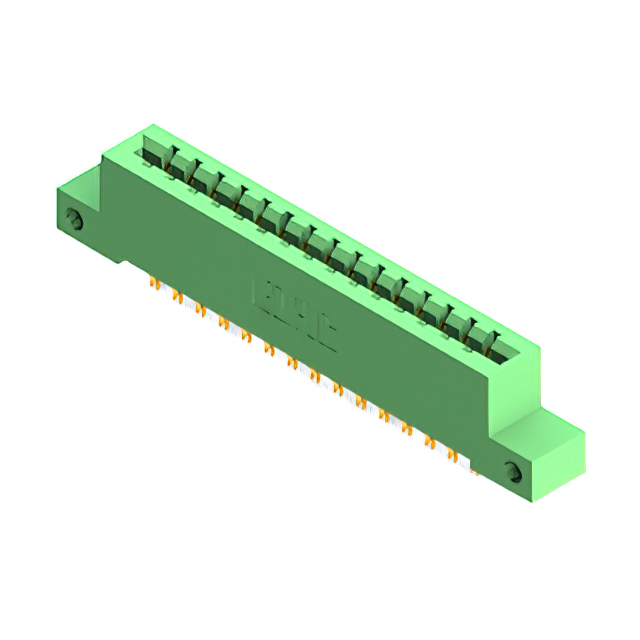 CONN EDGE DUAL FMALE 30POS 0.156