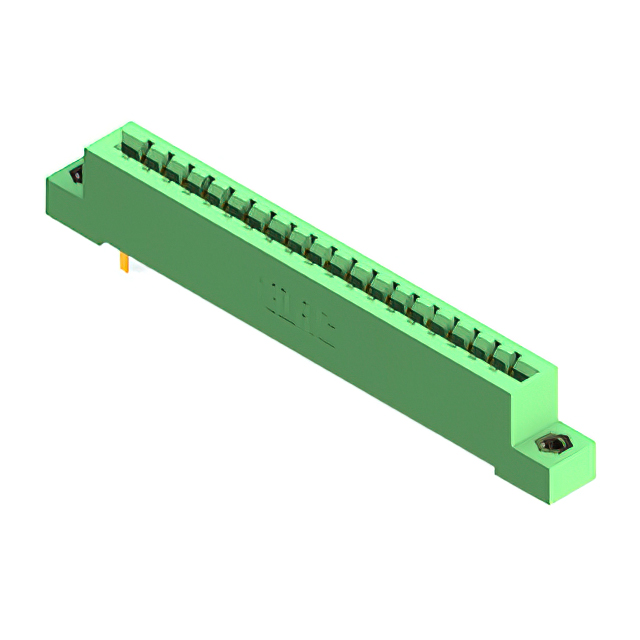 CONN EDGE DUAL FMALE 38POS 0.156
