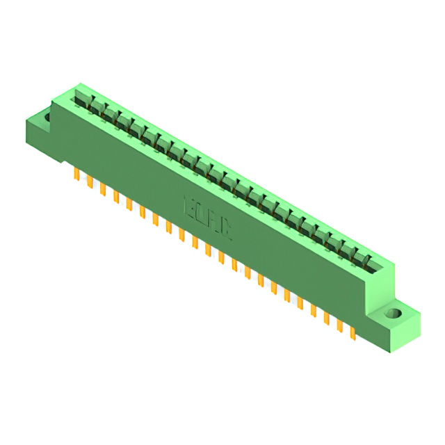 CONN EDGE DUAL FMALE 44POS 0.156
