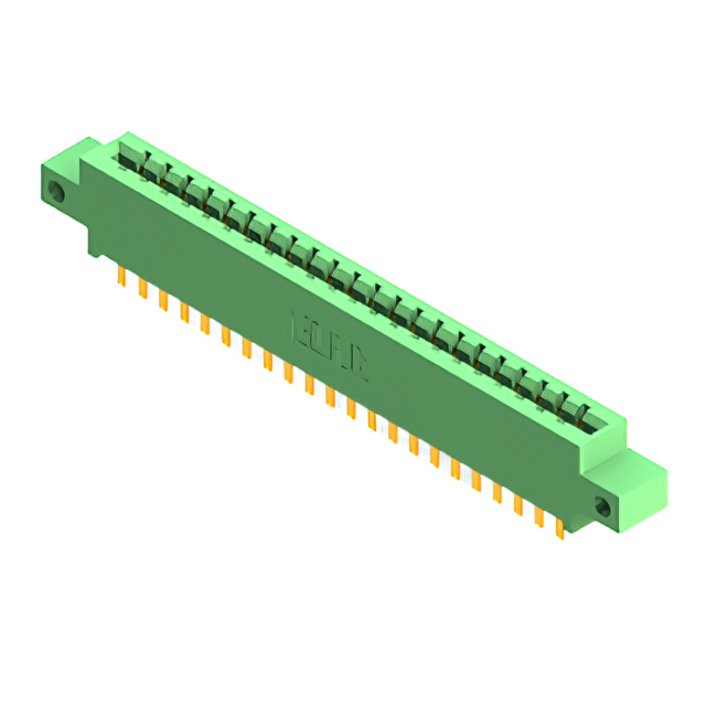 CONN EDGE DUAL FMALE 44POS 0.156
