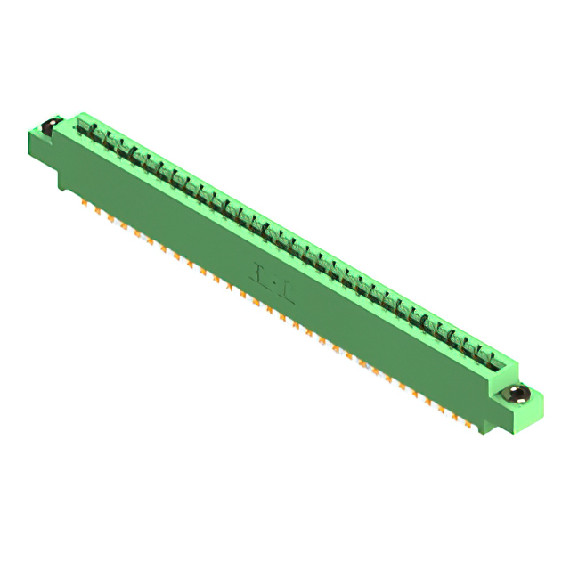 CONN EDGE DUAL FMALE 62POS 0.156