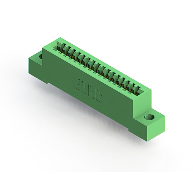 CONN EDGE SINGLE FML 16POS 0.100