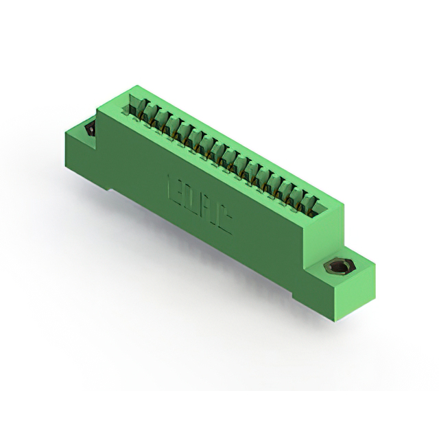 CONN EDGE SINGLE FML 16POS 0.100