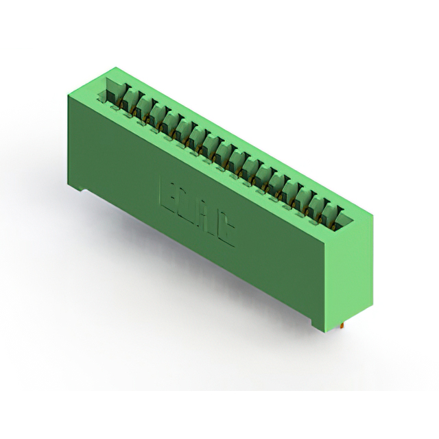 CONN EDGE SINGLE FML 17POS 0.100