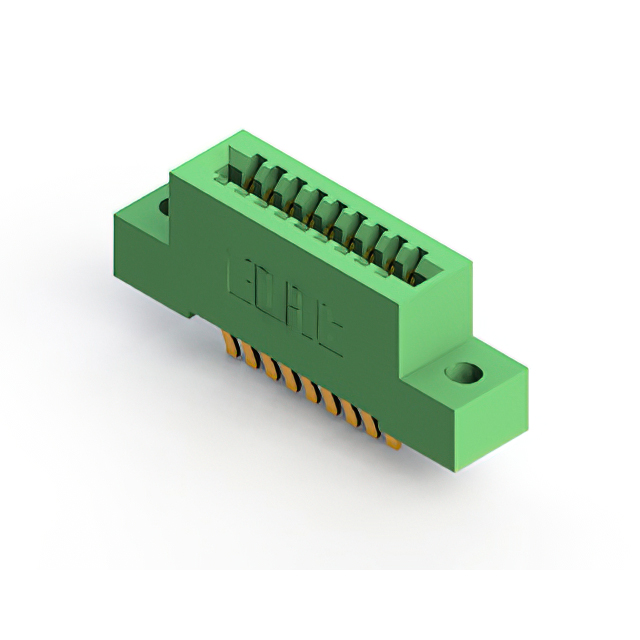 CONN EDGE DUAL FMALE 18POS 0.100