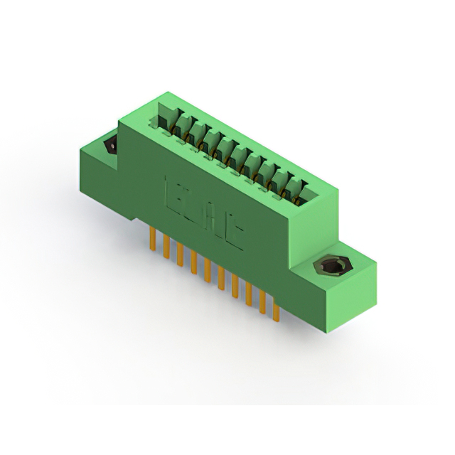 CONN EDGE DUAL FMALE 20POS 0.100
