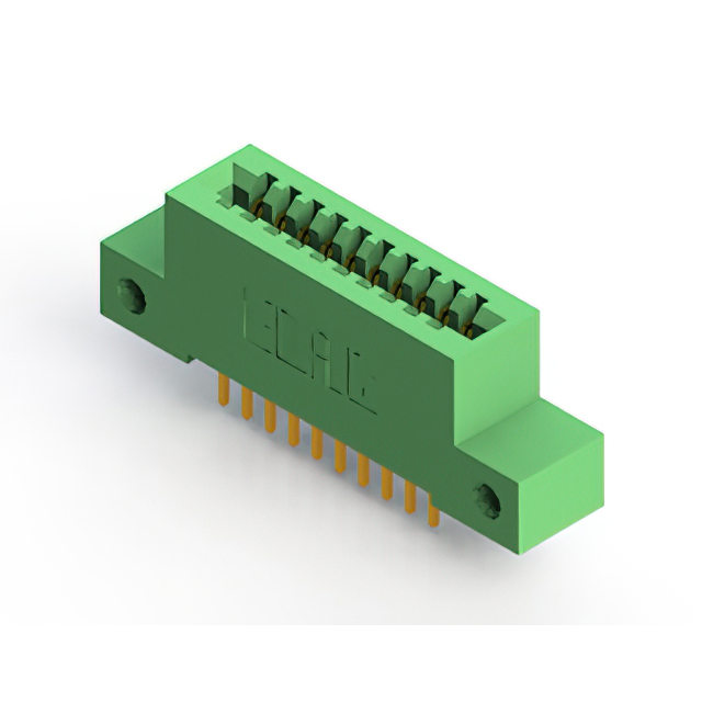 CONN EDGE DUAL FMALE 20POS 0.100