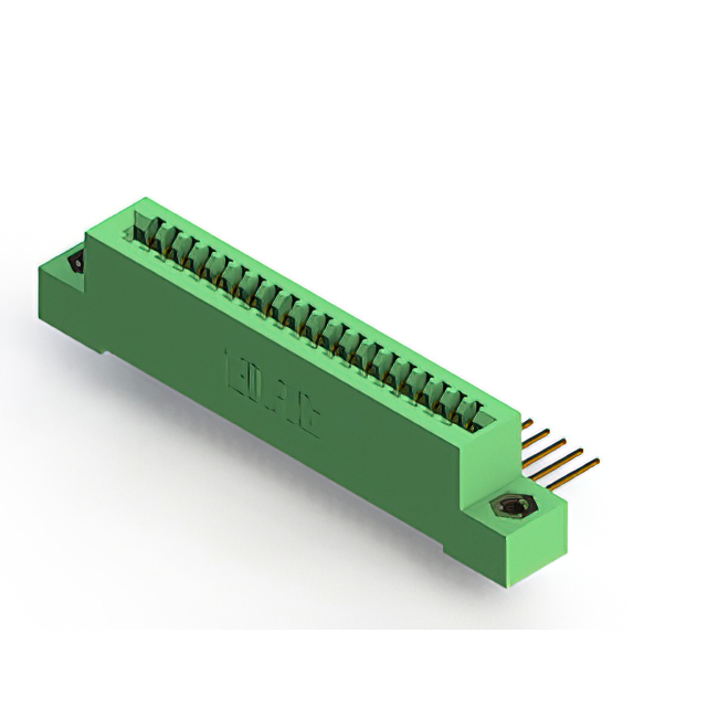 CONN EDGE SINGLE FML 20POS 0.100