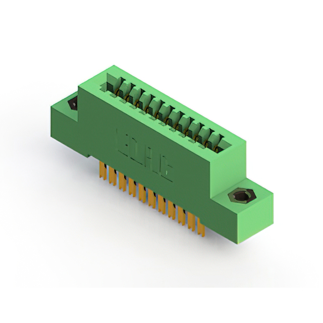 CONN EDGE DUAL FMALE 22POS 0.100