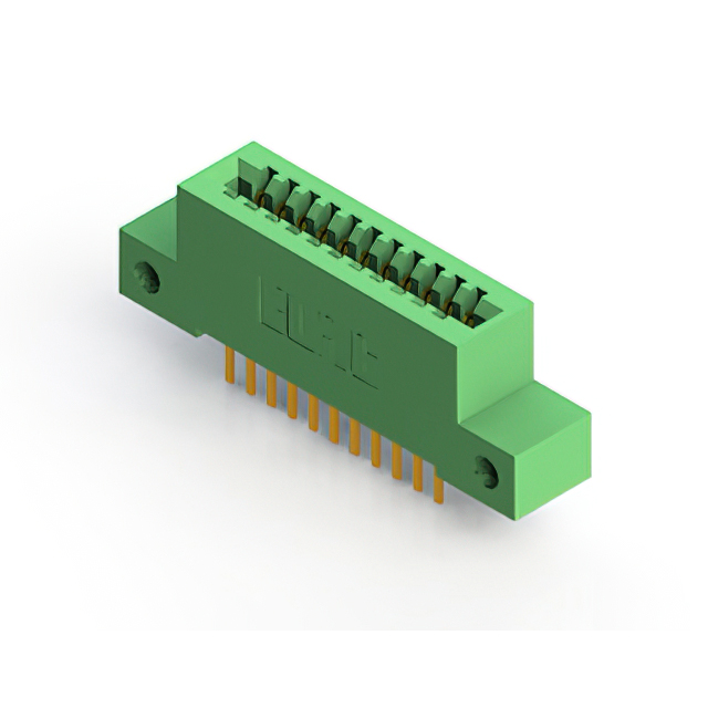 CONN EDGE DUAL FMALE 22POS 0.100