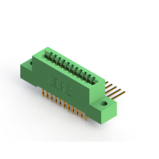 CONN EDGE DUAL FMALE 22POS 0.100