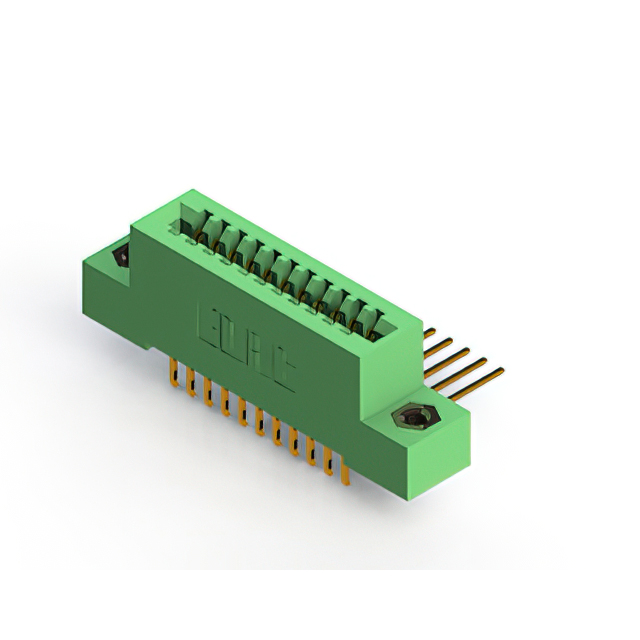 CONN EDGE DUAL FMALE 22POS 0.100
