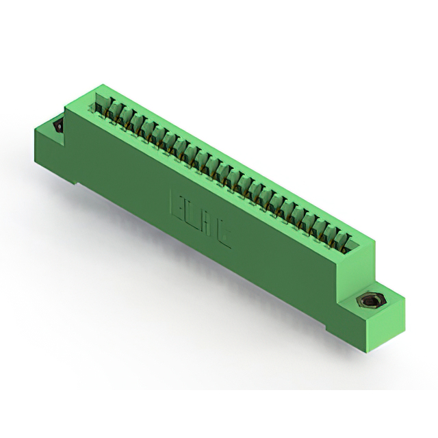 CONN EDGE SINGLE FML 23POS 0.100