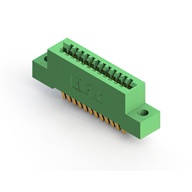 CONN EDGE DUAL FMALE 24POS 0.100