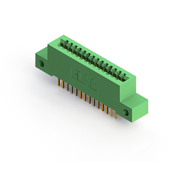 CONN EDGE DUAL FMALE 28POS 0.100