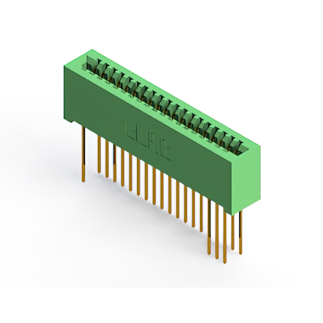 CONN EDGE DUAL FMALE 38POS 0.100