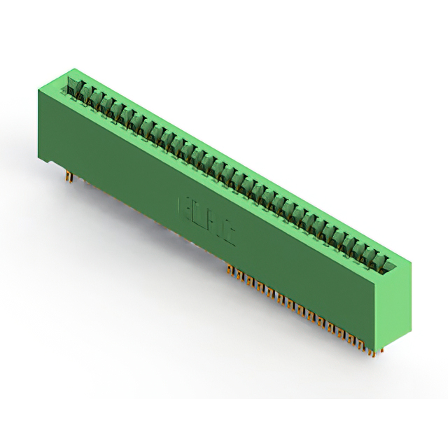 CONN EDGE DUAL FMALE 62POS 0.100
