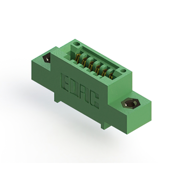 CONN EDGE SINGLE FML 6POS 0.100