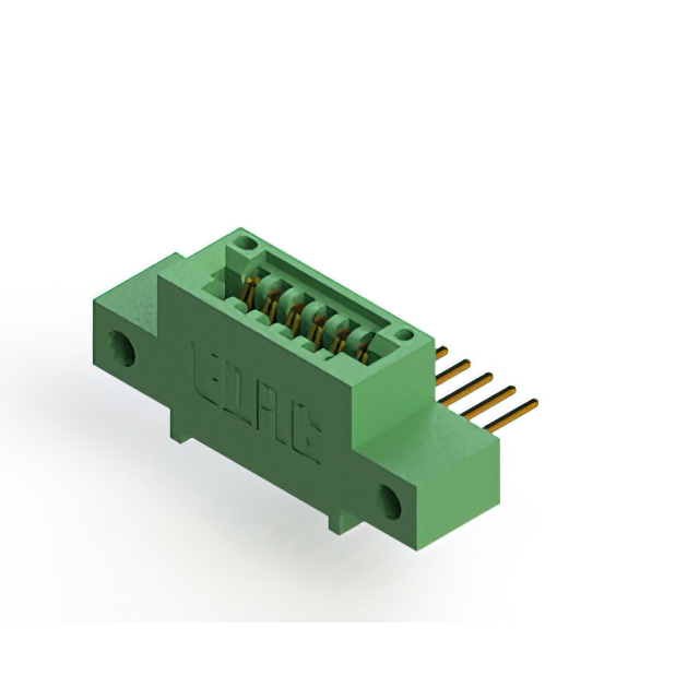 CONN EDGE SINGLE FML 6POS 0.100