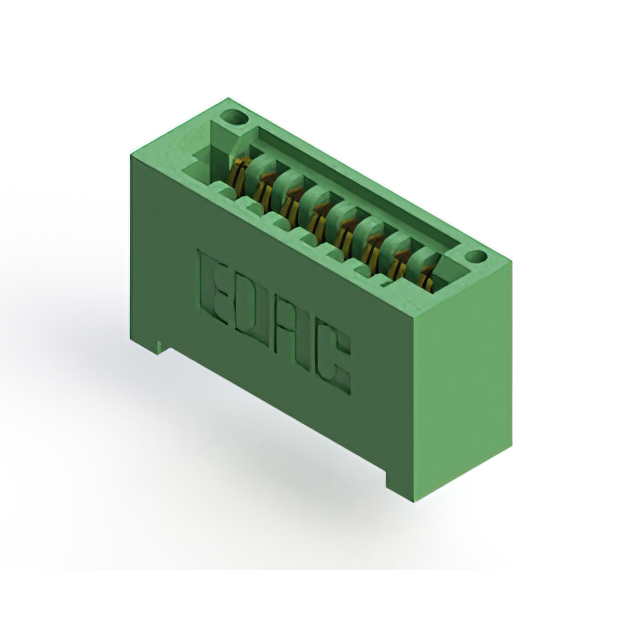 CONN EDGE SINGLE FML 8POS 0.100