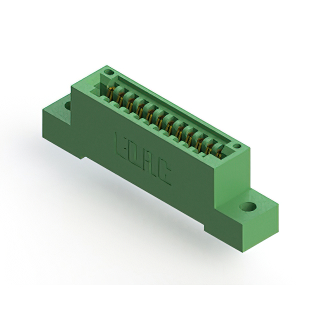 CONN EDGE SINGLE FML 12POS 0.100