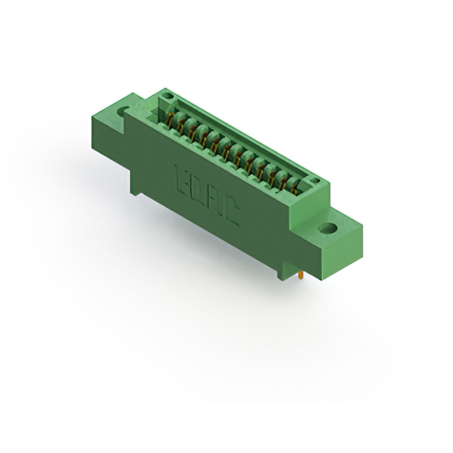 CONN EDGE SINGLE FML 12POS 0.100
