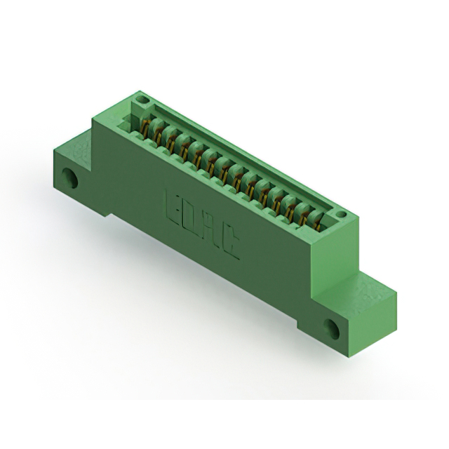CONN EDGE SINGLE FML 14POS 0.100