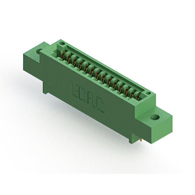 CONN EDGE SINGLE FML 14POS 0.100